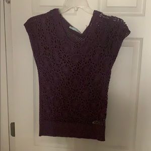 Crocheted Top Large